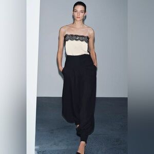 ZARA BOOMER TROUSERS WITH SASH ZW COLLECTION